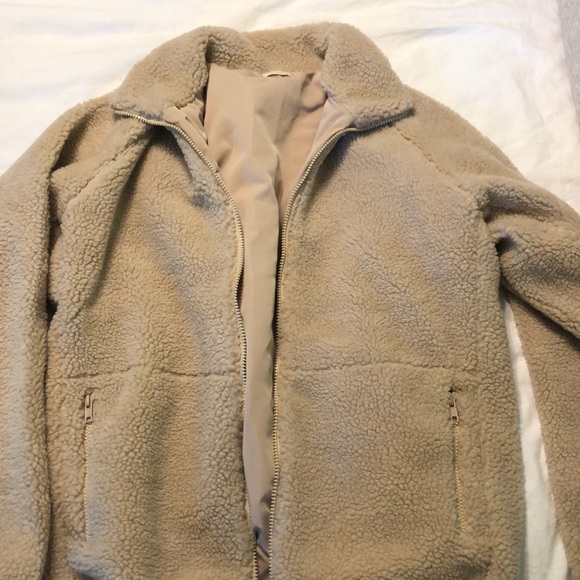 teddy jacket brandy melville